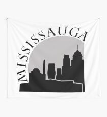Discover Mississauga Population Wall Tapestry