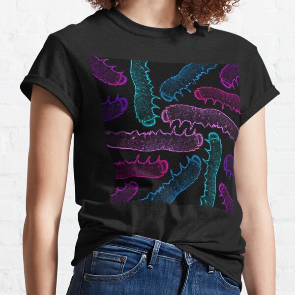 Neon Caterpillar pattern Classic T-Shirt