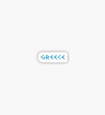 GREECE TRAVEL STICKER SANTORINI ATHENS MYKONOS RHODES OIA FIRA HERAKLION CHANIA PAROS BEACH Sticker
