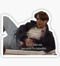 boy meets world - don't hate me because i'm beautiful Sticker