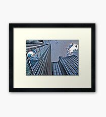 Banking complex in London Framed Print