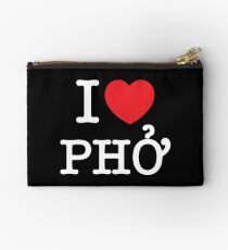 I Heart (Love) Phở Studio Pouch