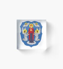 Minsk coat of arms, Belarus Acrylic Block