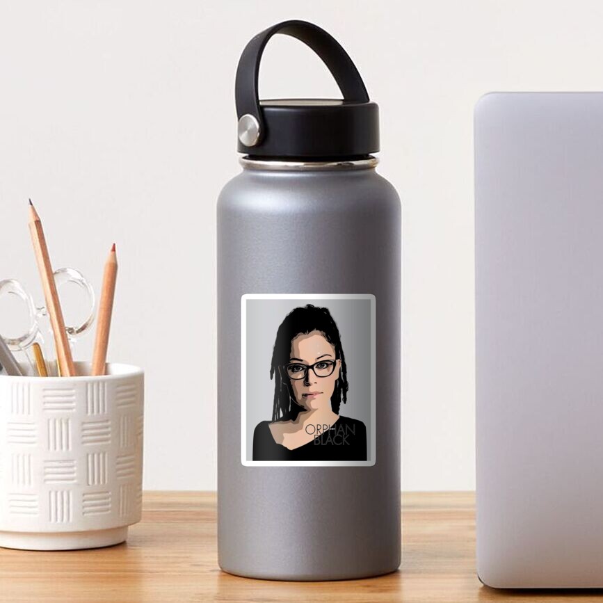 Cosima Niehaus - with Orphan Black Logo Sticker