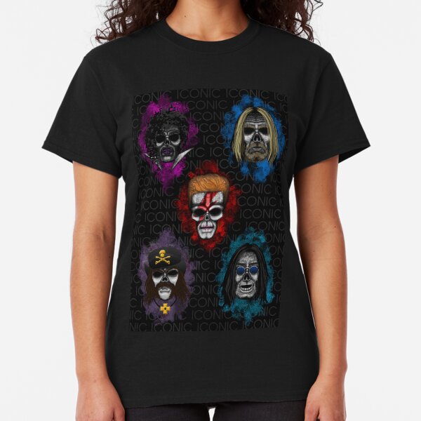 Errorface skull Icons Classic T-Shirt