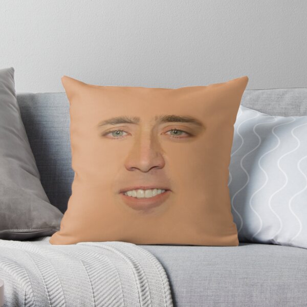 Nic cage sale pillow