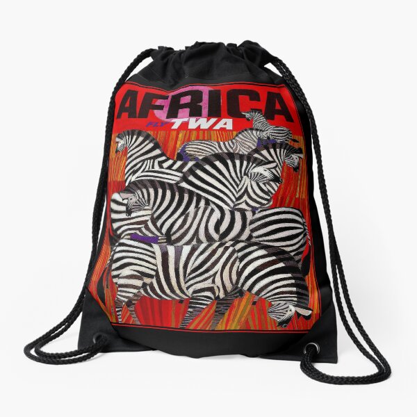 Item preview, AFRICA : Vintage Airline Travel Advertising Print designed and sold by posterbobs.