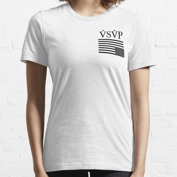 VSVP Flag - Black [A$AP] (Small) Essential T-Shirt