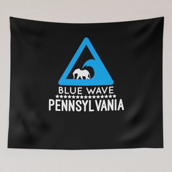 Item preview, Blue Wave Vote Blue PENNSYLVANIA designed and sold by brizodesign.