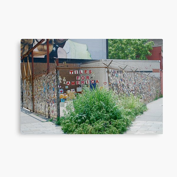 Wall of Remembrance Metal Print