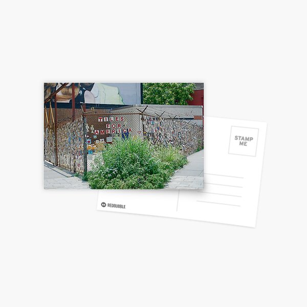 Wall of Remembrance Postcard