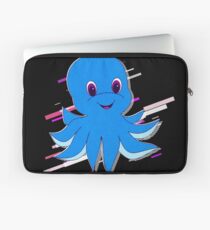 Animal cartoon Eighties Retro Violet and Purple Laptop Sleeve