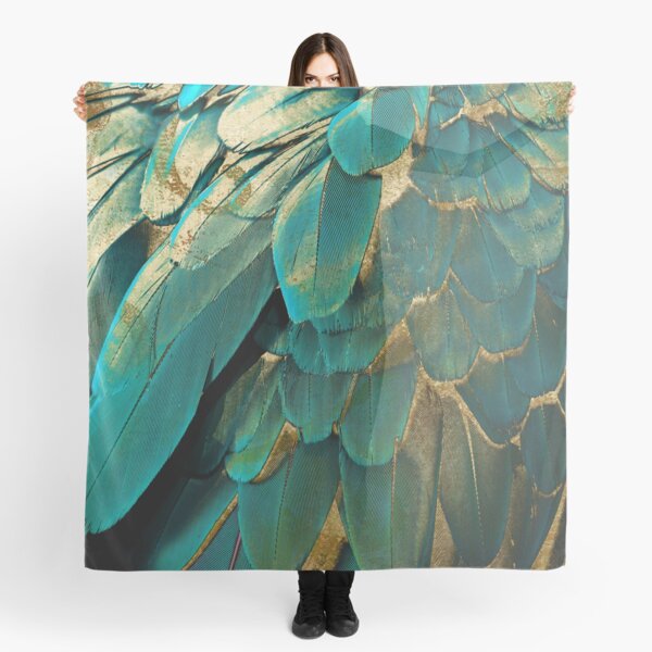 Aqua Peacock - Iridescent Silk Chiffon – Prism Fabrics & Crafts