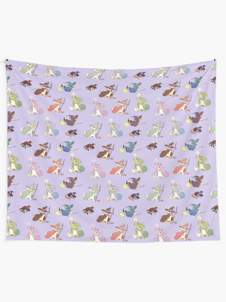Alternative Ansicht von Zauberergeckos! Wandbehang