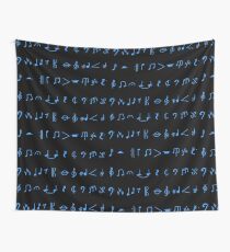 Blue música mont Wall Tapestry