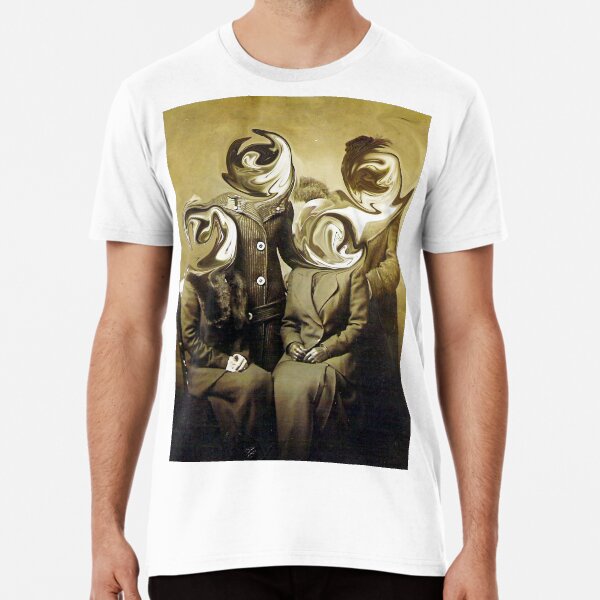 Glitched Faces Premium T-Shirt