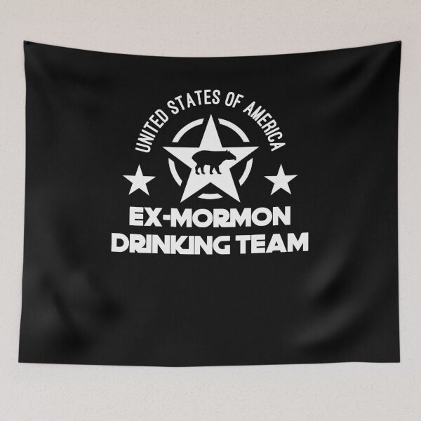 Item preview, Ex-Mormon Drinking Team designed and sold by brizodesign.
