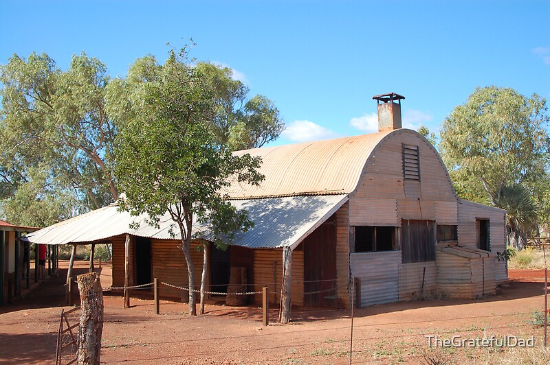 "Early Australian Outback Architecture. " by TheGratefulDad Redbubble