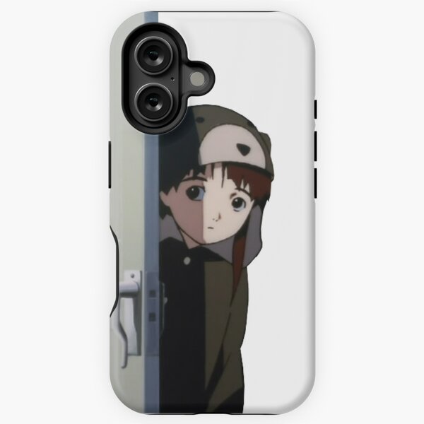 Item preview, SHY LAIN STICKER/PHONE CASE - SAD JAPANESE ANIME AESTHETIC designed and sold by PoserBoy.