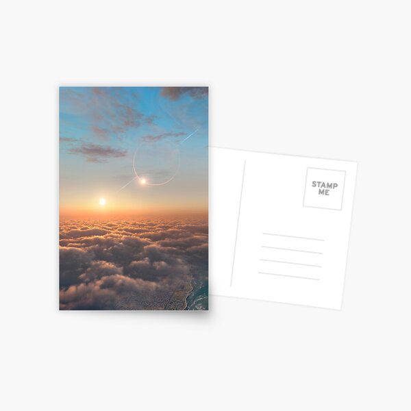 Planet of Kepler 35 Postcard