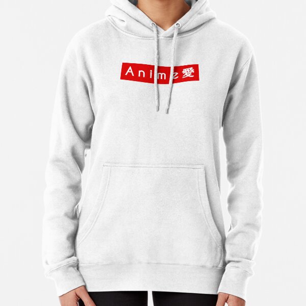 Supreme shop hoodie anime