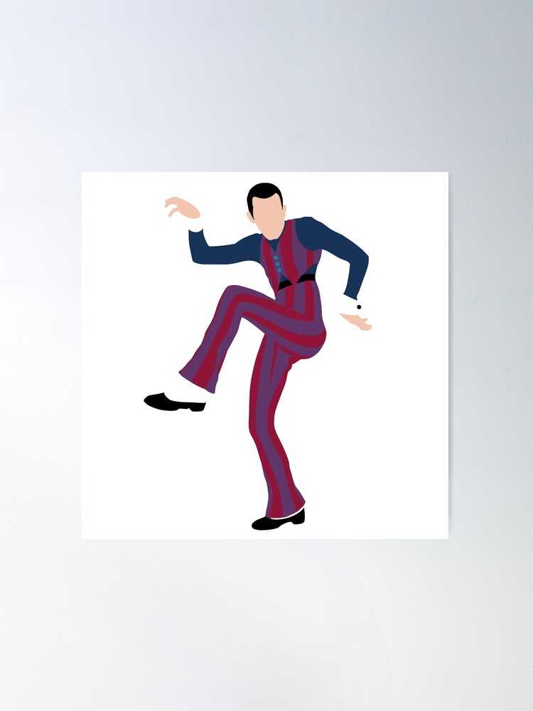 Robbie Rotten Silhouette - We Are Number One  Poster for Sale by  spencespry