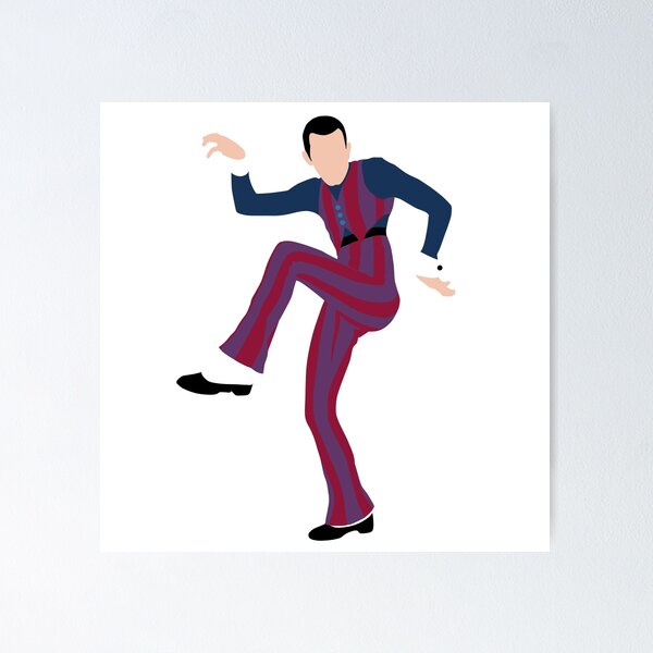 Robbie Rotten Silhouette - We Are Number One  Art Print for Sale by  spencespry