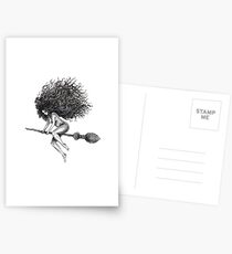 Broom Rider Postcards