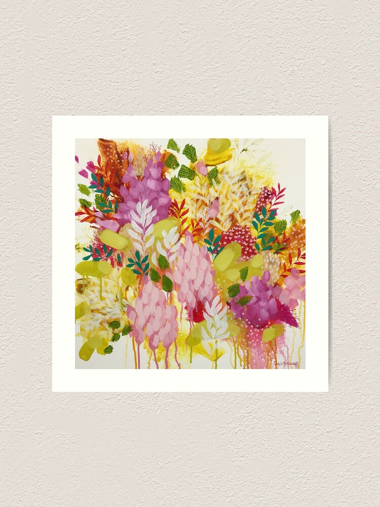 Alternate view of Grandma's Garden Art Print