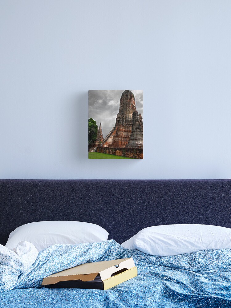 Thumbnail 2 of 3, Canvas Print, Wat Chaiwatthanaram designed and sold by darren-j-mcleod.