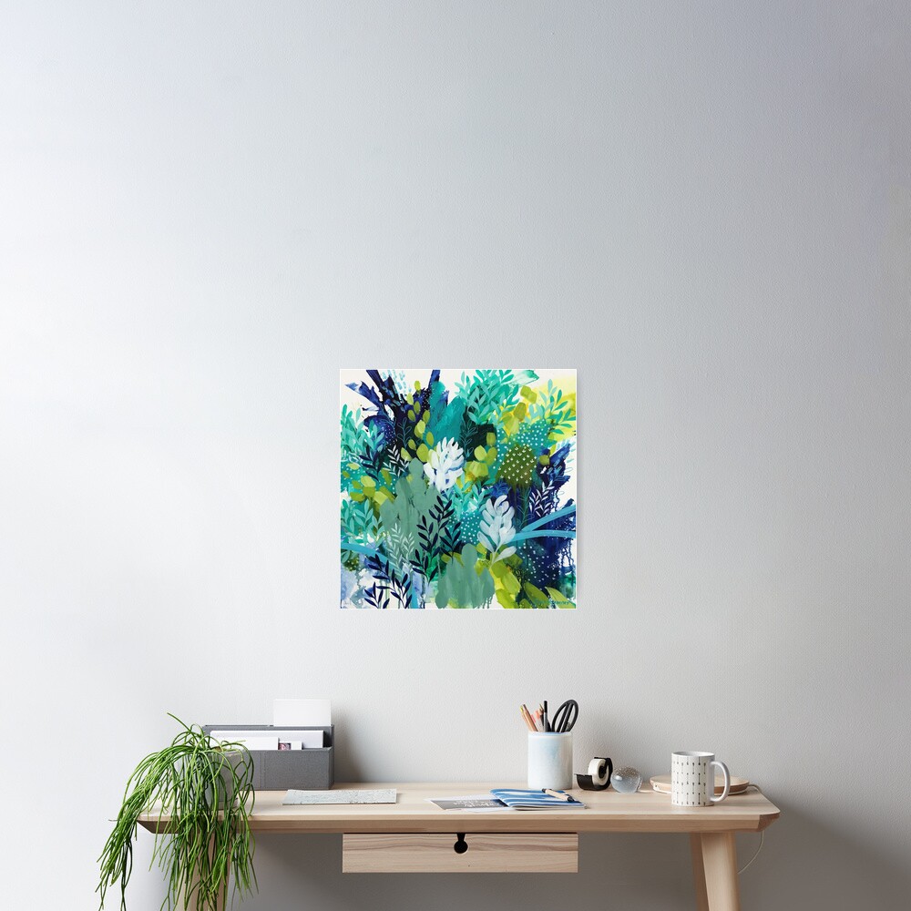 Abundant Foliage by Clair Bremner Poster