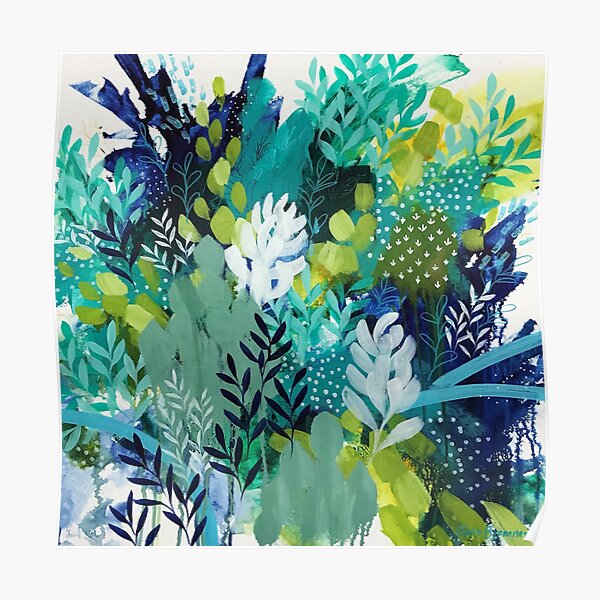 Abundant Foliage by Clair Bremner Poster
