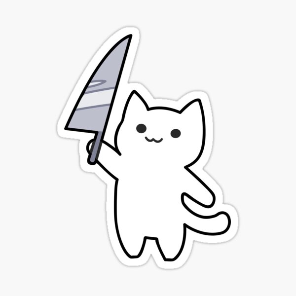 Item preview, Knife Cat designed and sold by Shirt Guy.
