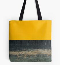 Yellow on Blue Tote Bag