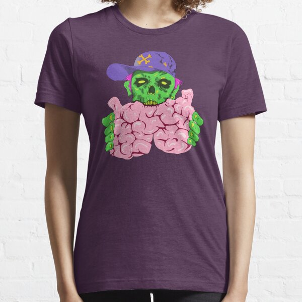 Crypto Zombie eating brainz! Essential T-Shirt