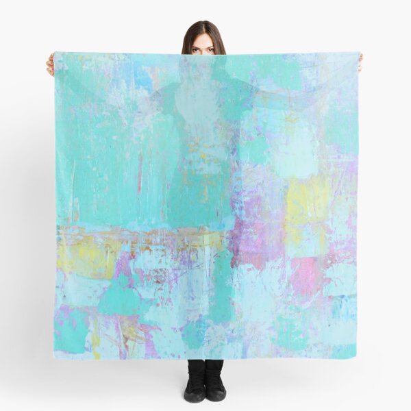 Abstract Modern Blue products Scarf