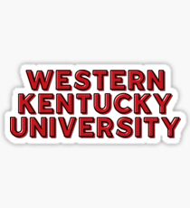 Western Kentucky University - Style 10 Sticker