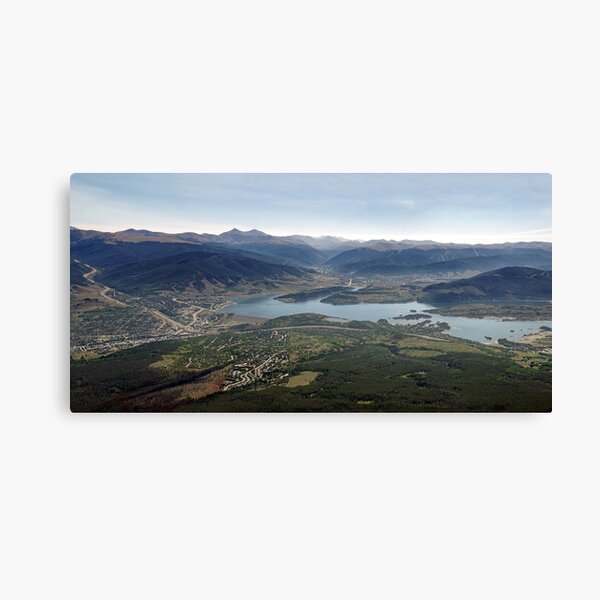 Lake Dillon Panorama Canvas Print