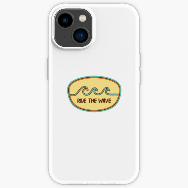RIDE THE WAVE PRO SURFER OCEAN BEACH VIBES DESIGNER iPHONE CASE Wireless  Charge
