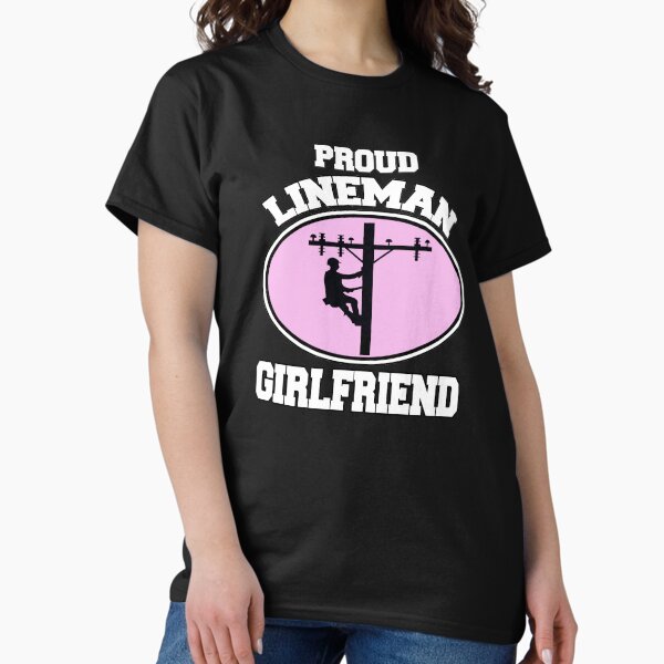 Item preview, Proud Lineman Girlfriend Gifts For Linemans Family designed and sold by hustlagirl.