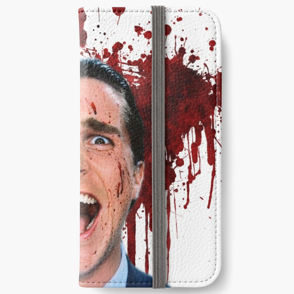 "American Psycho Patrick Bateman" iPhone Wallet by NaomieTalon39 | Redbubble