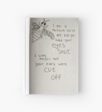 milk and honey art Hardcover Journal