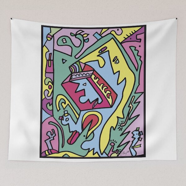 Item preview, Faces and boxes. designed and sold by Cristóbal Peña y Lillo.
