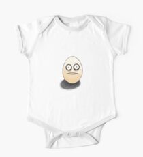 Body de manga corta para bebé Eggsistential Eggbert