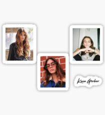 kaia gerber sticker set Sticker
