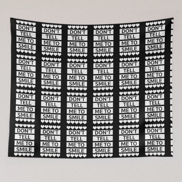 Item preview, Don't Tell Me To Smile designed and sold by film-terms.