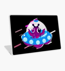 Ufo saucer Eighties Retro Violet and Purple Laptop Skin