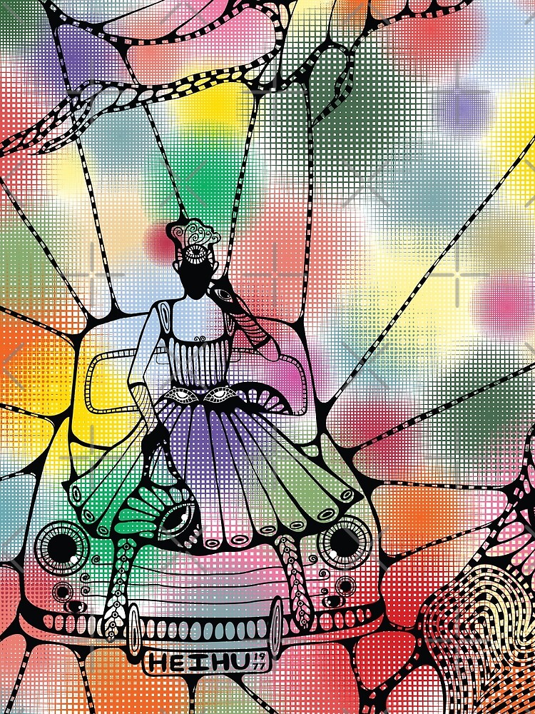 Thumbnail 3 of 3, Scarf, Devil Ride designed and sold by jeongbae.