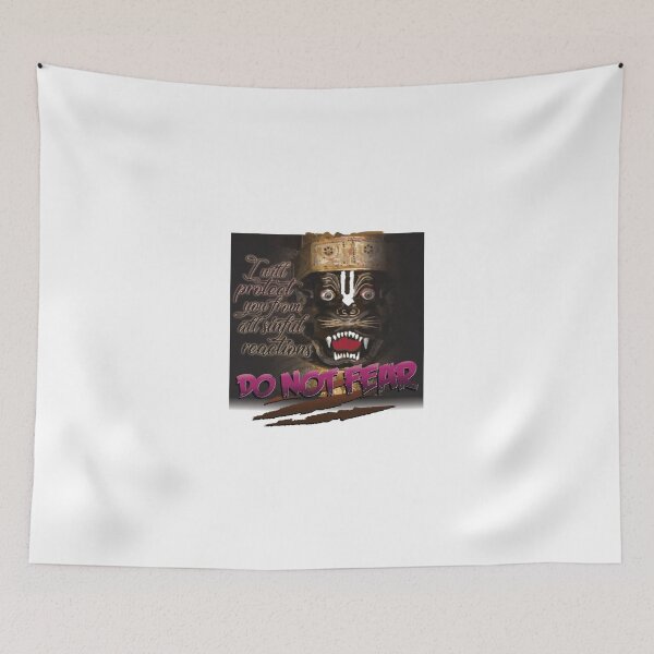 Item preview, Nrsimha Do Not Fear! designed and sold by veganmarksydney.
