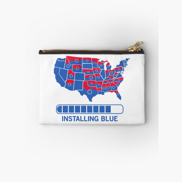 Item preview, Vote blue wave digital - USA installing blue designed and sold by ShadySchatten.